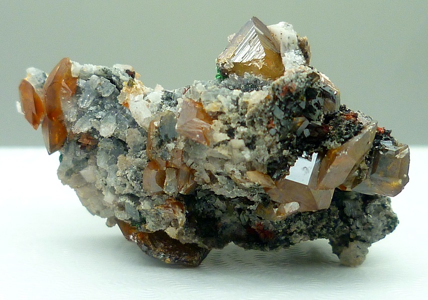 Wulfenite & Malachite