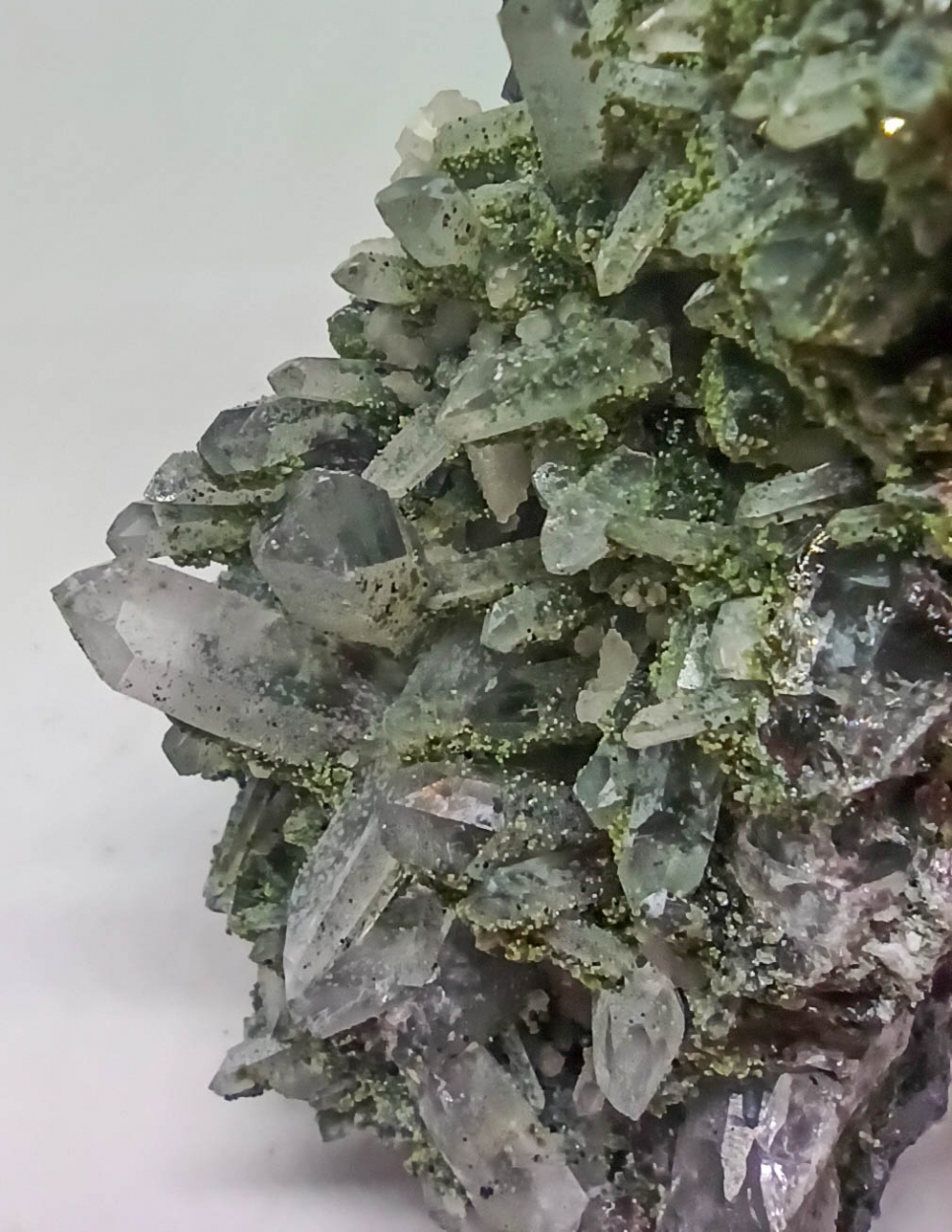 Quartz Chlorite Calcite Chalcopyrite & Galena