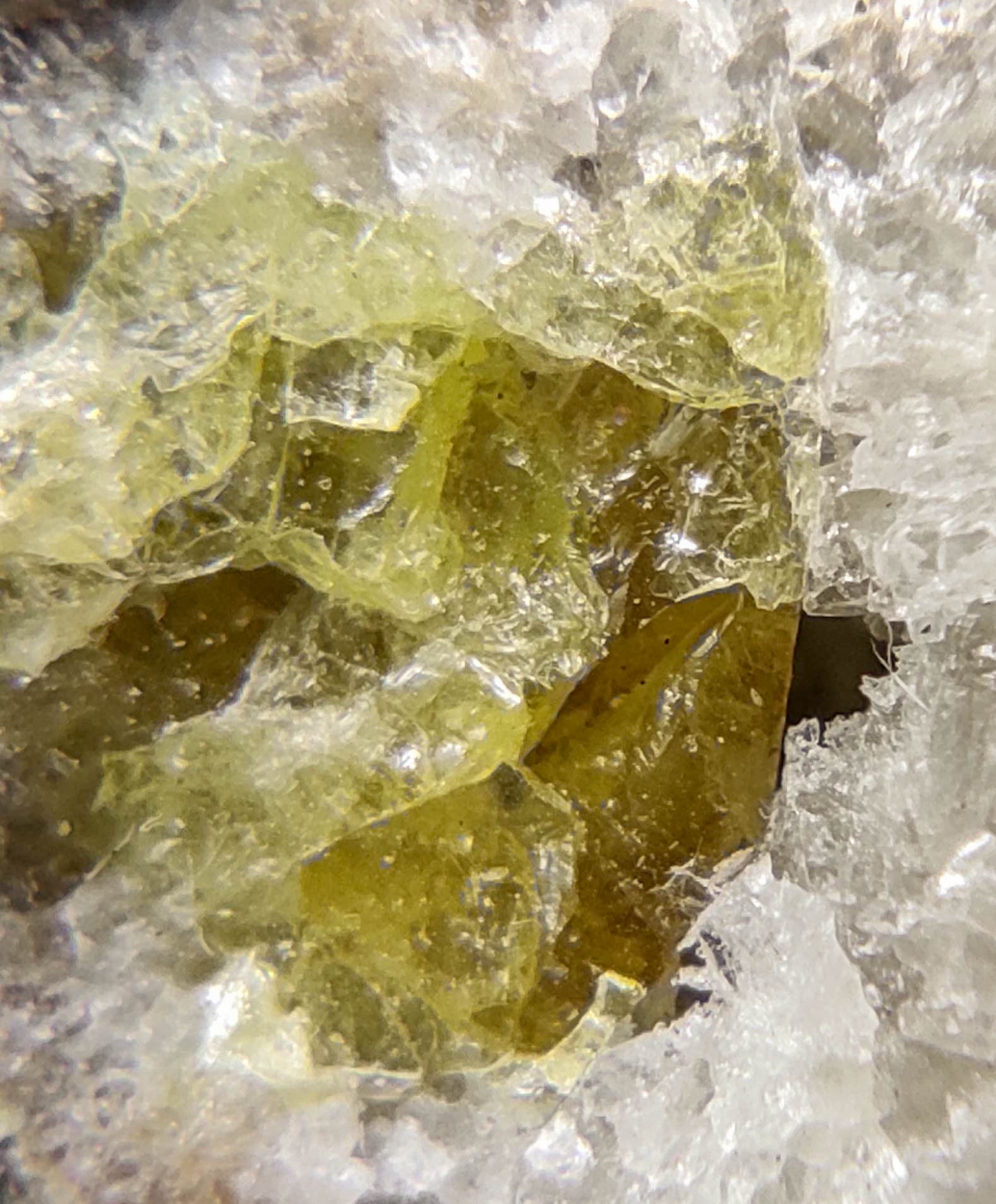 Sulphur & Calcite