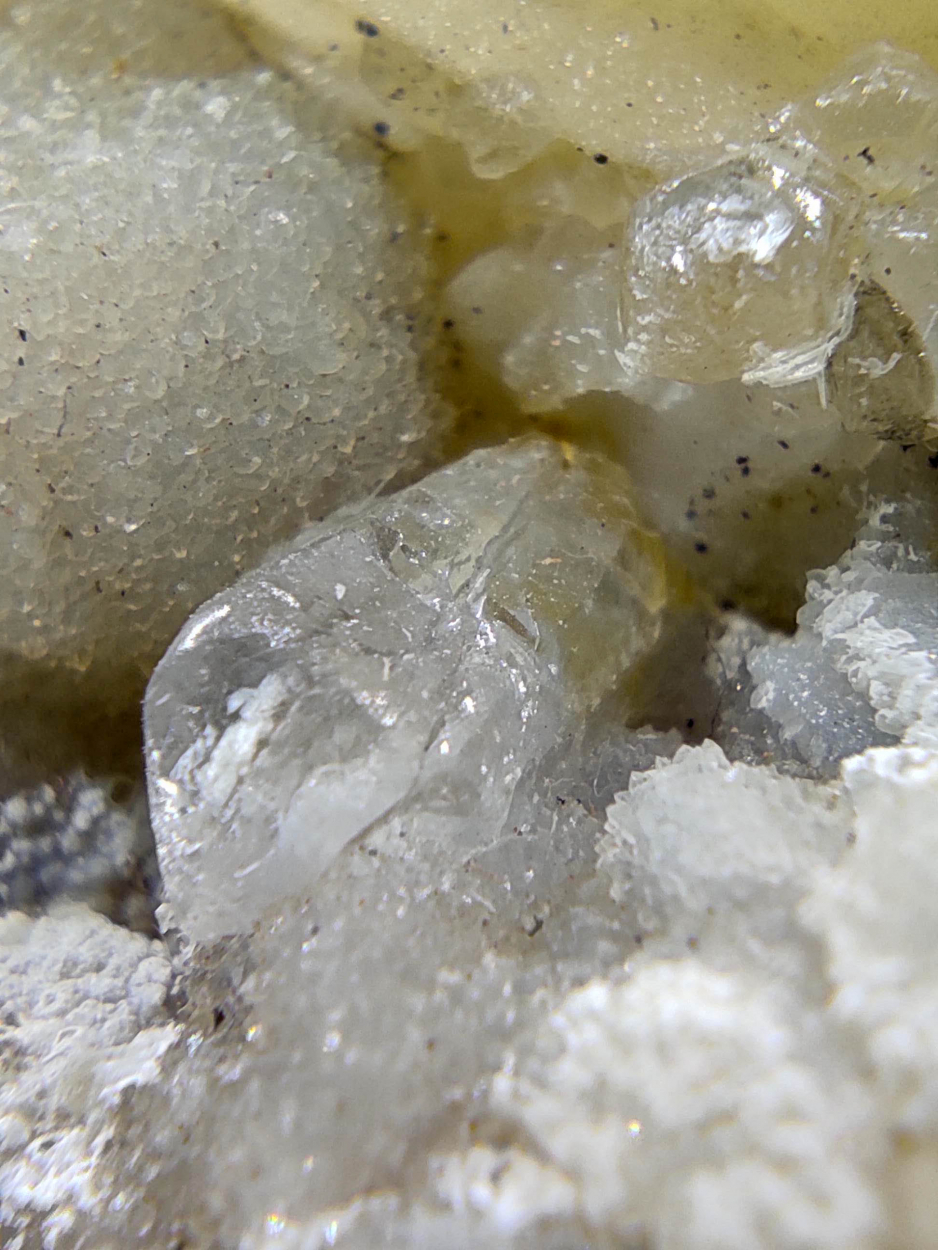 Quartz Chalcedony & Calcite