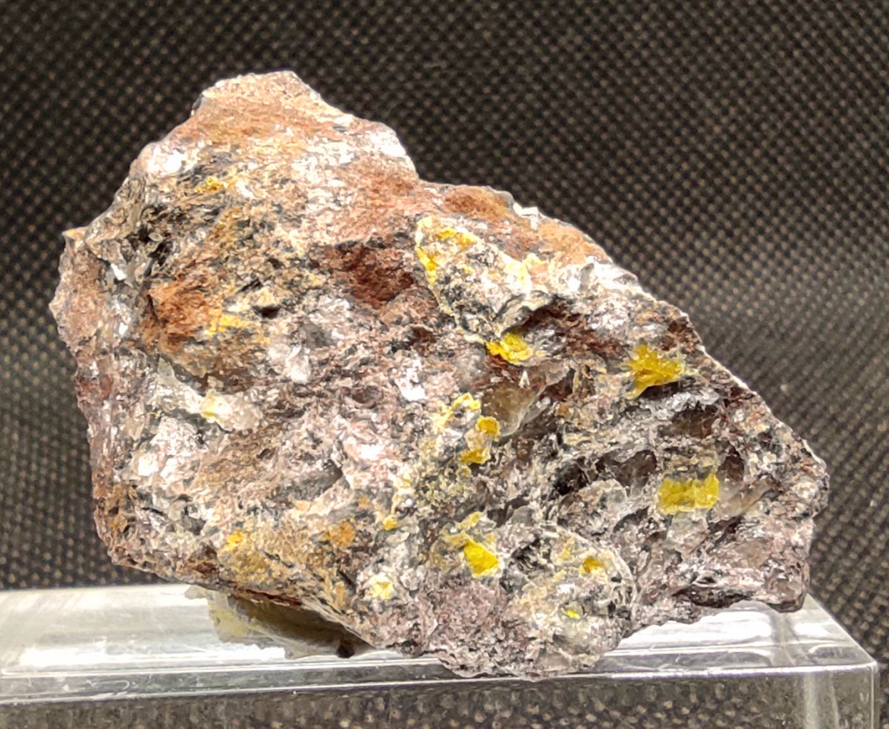 Pitchblende Uranophane Johannite & Studtite