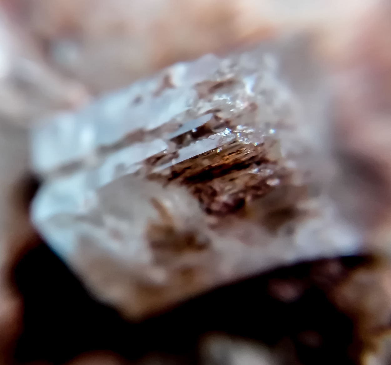 Aragonite On Gypsum