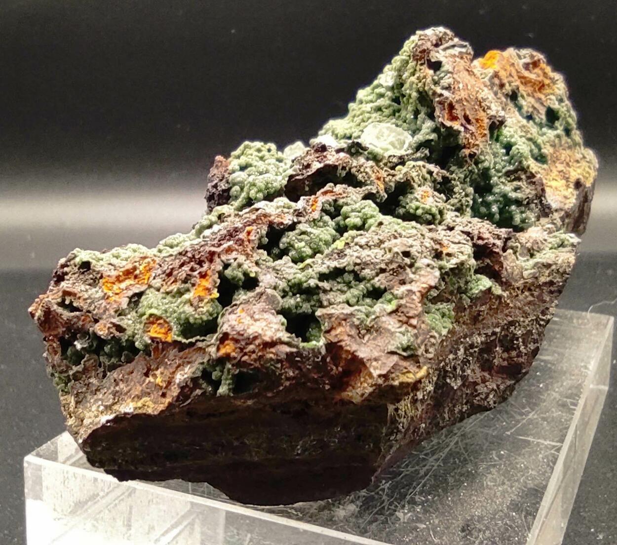 Conichalcite & Calcite