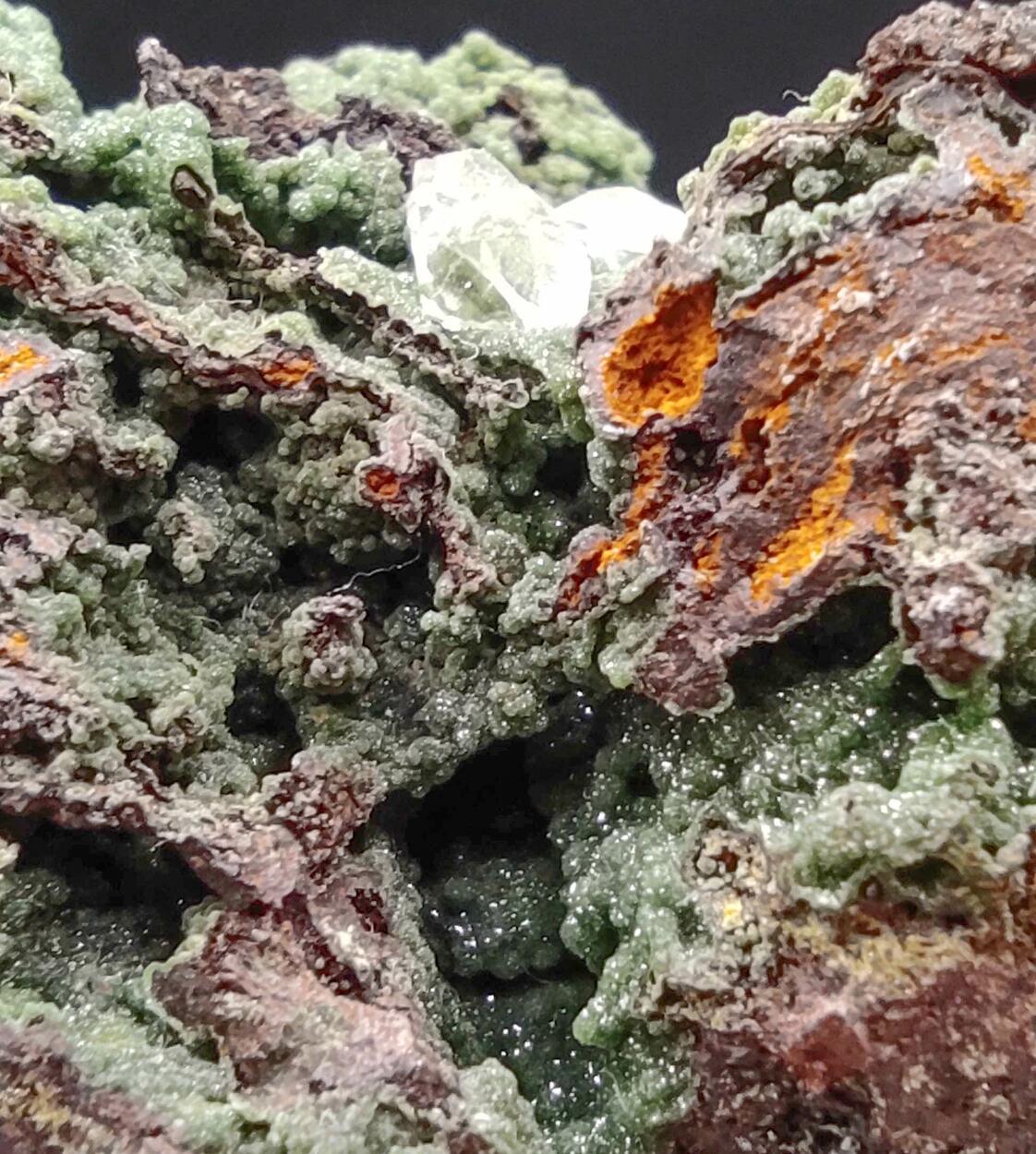 Conichalcite & Calcite