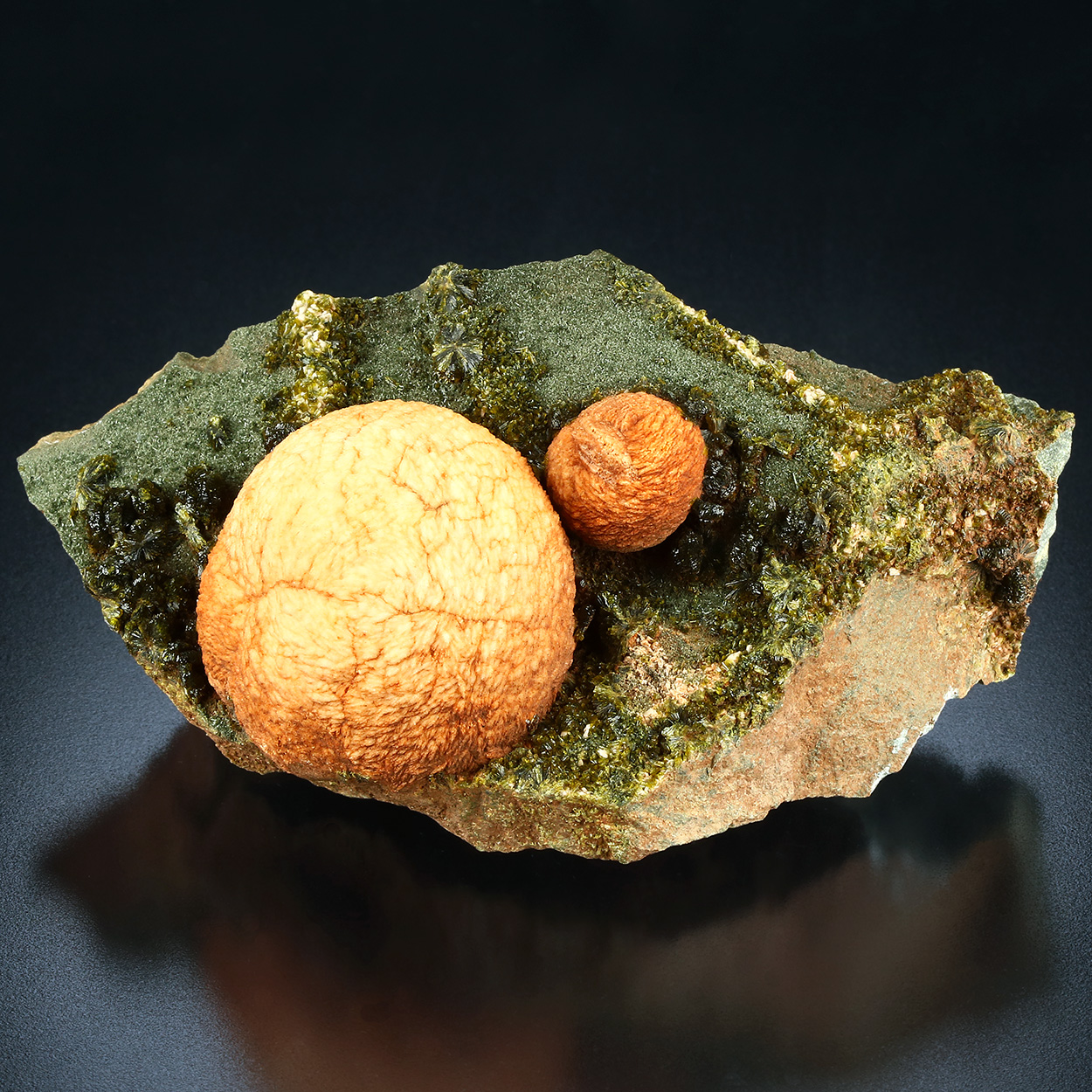 Prehnite & Epidote
