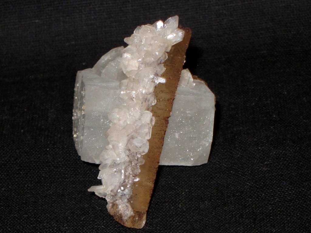 Calcite With Stilbite & Apophyllite