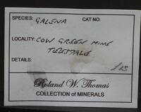 Roland Thomas Collection label