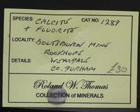 Roland Thomas Collection label