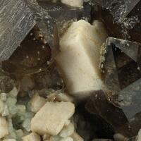 Microcline Smoky Quartz & Albite