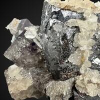Galena Fluorite & Calcite