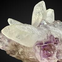 Calcite & Amethyst