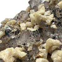 Dolomite & Specularite On Quartz