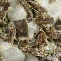 Axinite-(Fe) & Quartz