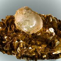 Fluorite On Muscovite