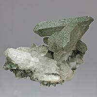 Rock Crystal & Chlorite