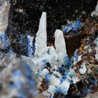 Hemimorphite & Linarite