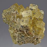 Fluorite Baryte Sphalerite & Chalcopyrite