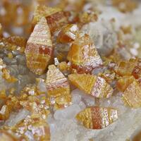 Wulfenite & Calcite