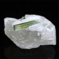 Elbaite With Quartz