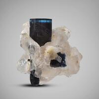 Elbaite With Quartz