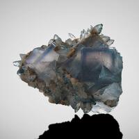 Fluorite With Calcite