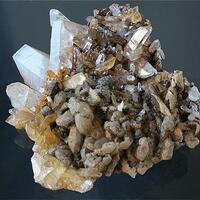 Rock Crystal & Calcite