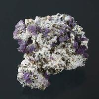 Fluorite With Pyrite
