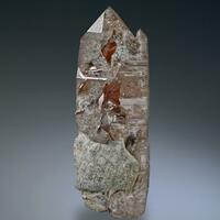 Quartz With Brookite Anatase & Rutile