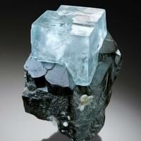 Fluorite & Ferberite