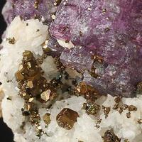 Fluorite With Pyrite