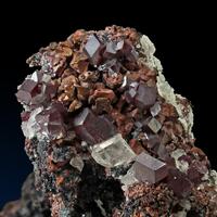 Cuprite Copper & Quartz