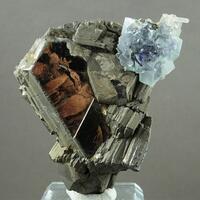 Pyrrhotite Fluorite Calcite & Quartz