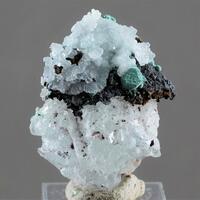 Fluorite Aragonite & Malachite Psm Cuprite