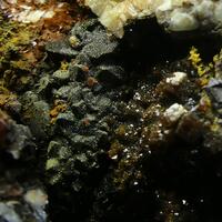 Chenevixite Bariopharmacosiderite & Olivenite