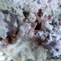 Ruizite Hydroxyapophyllite-(K) & Clinoenstatite
