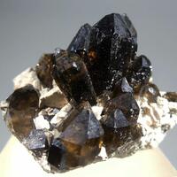 Smoky Quartz On Orthoclase