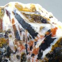 Agate Psm Scolecite With Hematite