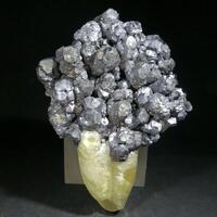 Calcite On Galena