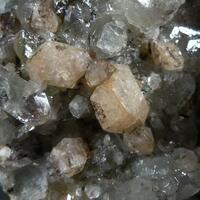 Amethyst With Chabazite Heulandite & Babingtonite