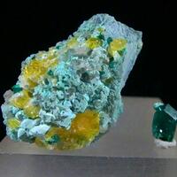 Duhamelite Dioptase & Plancheite