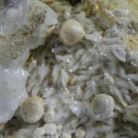 Steatite On Dolomite With Quartz