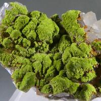 Pyromorphite On Quartz