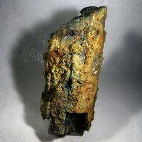 Chalcocite Malachite & Azurite Psm Fossil Wood