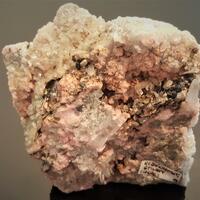 Rhodochrosite Stilbite & Quartz