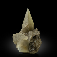 Calcite On Fluorite