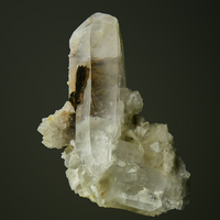 Quartz With Brookite Inclusions