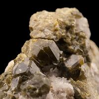 Andradite On Wollastonite