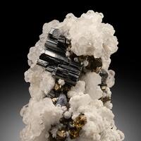 Bournonite Calcite Arsenopyrite & Kutnohorite