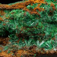 Malachite With Cuprite