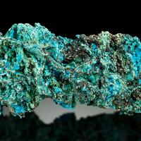 Clinoatacamite With Chrysocolla & Malachite